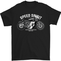 Kustom Kulture Cafe Racer Biker Motorbike Mens T-Shirt Cotton Gildan Black