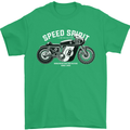 Kustom Kulture Cafe Racer Biker Motorbike Mens T-Shirt Cotton Gildan Irish Green