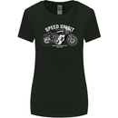 Kustom Kulture Cafe Racer Biker Motorbike Womens Wider Cut T-Shirt Black
