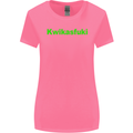 Kwikasfuki Superbike Funny Biker Motorcycle Womens Wider Cut T-Shirt Azalea