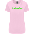 Kwikasfuki Superbike Funny Biker Motorcycle Womens Wider Cut T-Shirt Light Pink