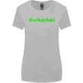 Kwikasfuki Superbike Funny Biker Motorcycle Womens Wider Cut T-Shirt Sports Grey