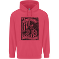 LA Choppers Motorcycle Motorbike Biker Childrens Kids Hoodie Heliconia