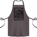 LA Choppers Motorcycle Motorbike Biker Cotton Apron 100% Organic Dark Grey