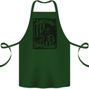 LA Choppers Motorcycle Motorbike Biker Cotton Apron 100% Organic Forest Green