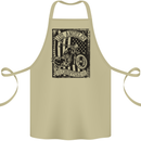 LA Choppers Motorcycle Motorbike Biker Cotton Apron 100% Organic Khaki