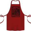 LA Choppers Motorcycle Motorbike Biker Cotton Apron 100% Organic Maroon