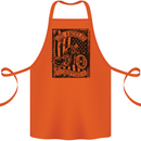 LA Choppers Motorcycle Motorbike Biker Cotton Apron 100% Organic Orange
