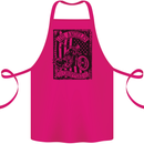 LA Choppers Motorcycle Motorbike Biker Cotton Apron 100% Organic Pink
