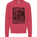 LA Choppers Motorcycle Motorbike Biker Kids Sweatshirt Jumper Heliconia