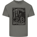 LA Choppers Motorcycle Motorbike Biker Kids T-Shirt Childrens Charcoal