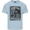 LA Choppers Motorcycle Motorbike Biker Kids T-Shirt Childrens Light Blue