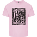 LA Choppers Motorcycle Motorbike Biker Kids T-Shirt Childrens Light Pink