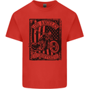 LA Choppers Motorcycle Motorbike Biker Kids T-Shirt Childrens Red