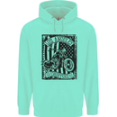 LA Choppers Motorcycle Motorbike Biker Mens 80% Cotton Hoodie Peppermint