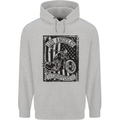 LA Choppers Motorcycle Motorbike Biker Mens 80% Cotton Hoodie Sports Grey
