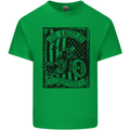 LA Choppers Motorcycle Motorbike Biker Mens Cotton T-Shirt Tee Top Irish Green