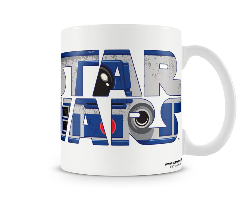 Star Wars R2-D2 white film coffee mug cup
