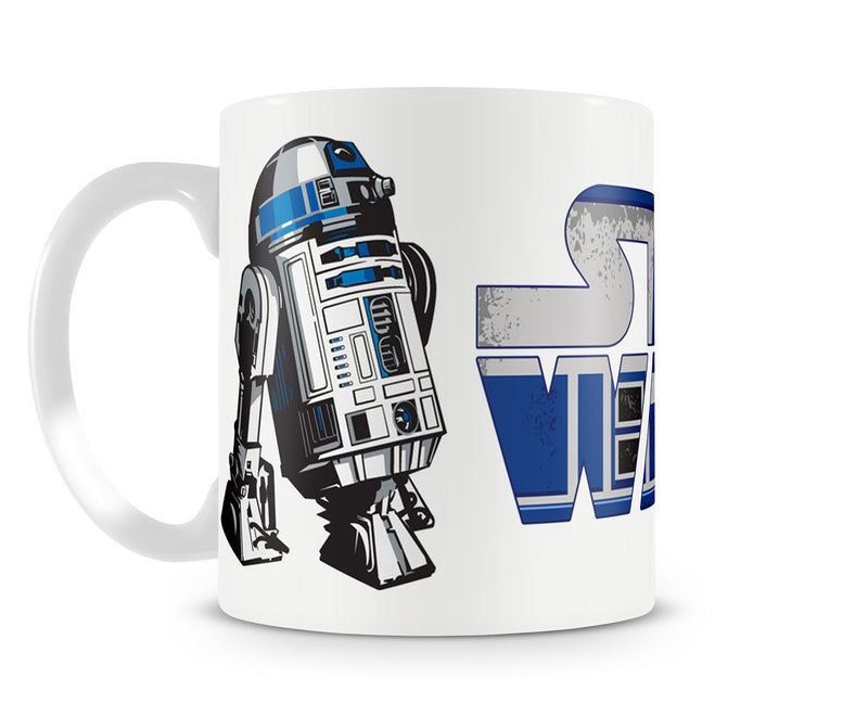 Star Wars R2-D2 white film coffee mug cup