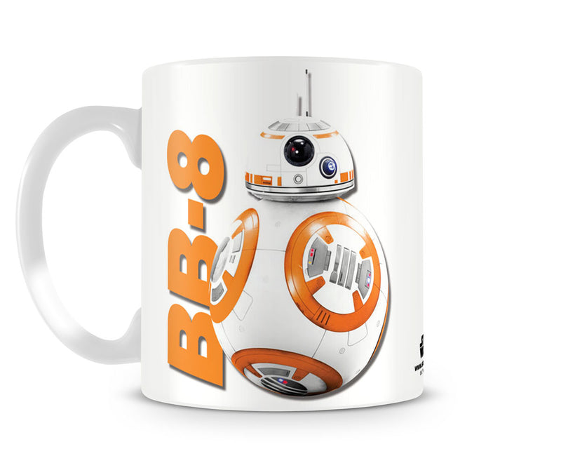 Star wars BB-8 white film coffee mug cup