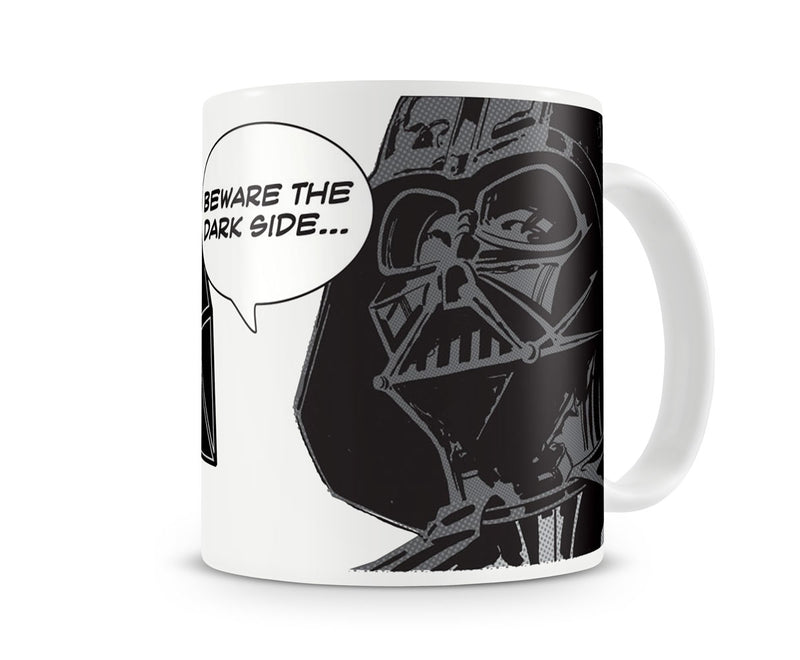 Darth Vader Beware Of The Dark Side film star wars white coffee mug cup