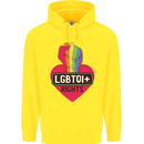 LGBTQI+ Rights Gay Pride Awareness LGBT Childrens Kids Hoodie Yellow