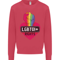 LGBTQI+ Rights Gay Pride Awareness LGBT Kids Sweatshirt Jumper Heliconia