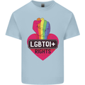 LGBTQI+ Rights Gay Pride Awareness LGBT Kids T-Shirt Childrens Light Blue