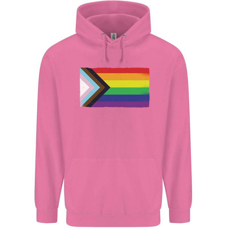 LGBTQ Flag Gay Pride Awareness Day LGBTQ Childrens Kids Hoodie Azalea