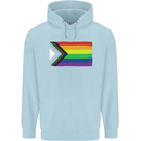 LGBTQ Flag Gay Pride Awareness Day LGBTQ Childrens Kids Hoodie Light Blue