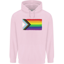 LGBTQ Flag Gay Pride Awareness Day LGBTQ Childrens Kids Hoodie Light Pink