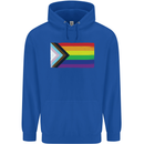 LGBTQ Flag Gay Pride Awareness Day LGBTQ Childrens Kids Hoodie Royal Blue
