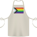 LGBTQ Flag Gay Pride Awareness Day LGBTQ Cotton Apron 100% Organic Natural