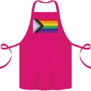 LGBTQ Flag Gay Pride Awareness Day LGBTQ Cotton Apron 100% Organic Pink