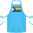 LGBTQ Flag Gay Pride Awareness Day LGBTQ Cotton Apron 100% Organic Turquoise