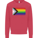 LGBTQ Flag Gay Pride Awareness Day LGBTQ Kids Sweatshirt Jumper Heliconia