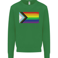 LGBTQ Flag Gay Pride Awareness Day LGBTQ Kids Sweatshirt Jumper Irish Green