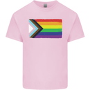 LGBTQ Flag Gay Pride Awareness Day LGBTQ Kids T-Shirt Childrens Light Pink