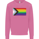 LGBTQ Flag Gay Pride Awareness Day LGBTQ Mens Sweatshirt Jumper Azalea