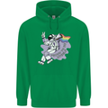 LGBT Astronaut Proud to Be Myself Childrens Kids Hoodie Irish Green