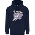 LGBT Astronaut Proud to Be Myself Childrens Kids Hoodie Navy Blue