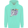 LGBT Astronaut Proud to Be Myself Childrens Kids Hoodie Peppermint