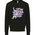 LGBT Astronaut Proud to Be Myself Kids Sweatshirt Jumper Black