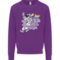 LGBT Astronaut Proud to Be Myself Kids Sweatshirt Jumper Purple