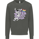 LGBT Astronaut Proud to Be Myself Kids Sweatshirt Jumper Storm Grey