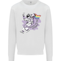 LGBT Astronaut Proud to Be Myself Kids Sweatshirt Jumper White