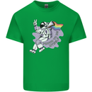 LGBT Astronaut Proud to Be Myself Mens Cotton T-Shirt Tee Top Irish Green