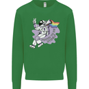 LGBT Astronaut Proud to Be Myself Mens Sweatshirt Jumper Irish Green