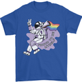 LGBT Astronaut Proud to Be Myself Mens T-Shirt Cotton Gildan Royal Blue