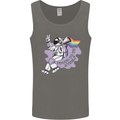 LGBT Astronaut Proud to Be Myself Mens Vest Tank Top Charcoal